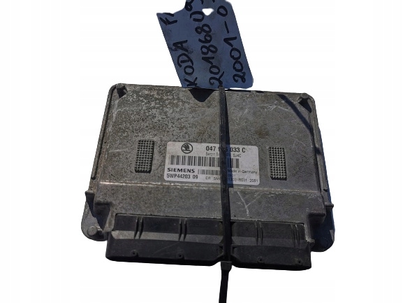 фото №7, Skoda fabia 1.4b 5wp4420309 047906033c компьютер ec