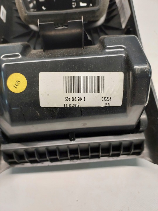 фото №6, Воздуховод корпус туннеля среднего зад skoda octavia iii 5e0863284b