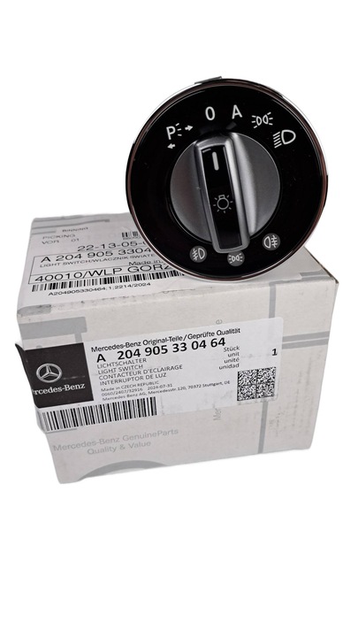 фото №3, Вимикач світла mercedes клас c w204 glk a2049053304