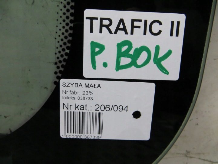 фото №9, Trafic vivaro ii скло бокове праве 01-14