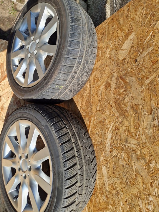 фото №10, Mb a2214011902 диски алюминий 18' шины pirelli et43 8,5jx18 5x112 5,5mm