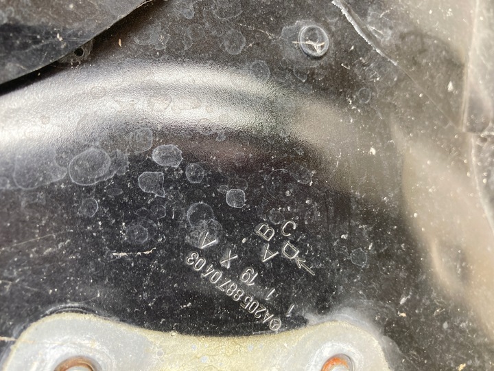 фото №11, Mercedes c w205 14-21 капот кришка перед