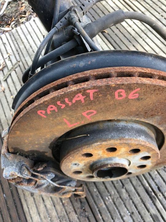 фото №8, Vw passat b6 амортизатор mcpherson  левый перед поворотный кулак 3c0413031n