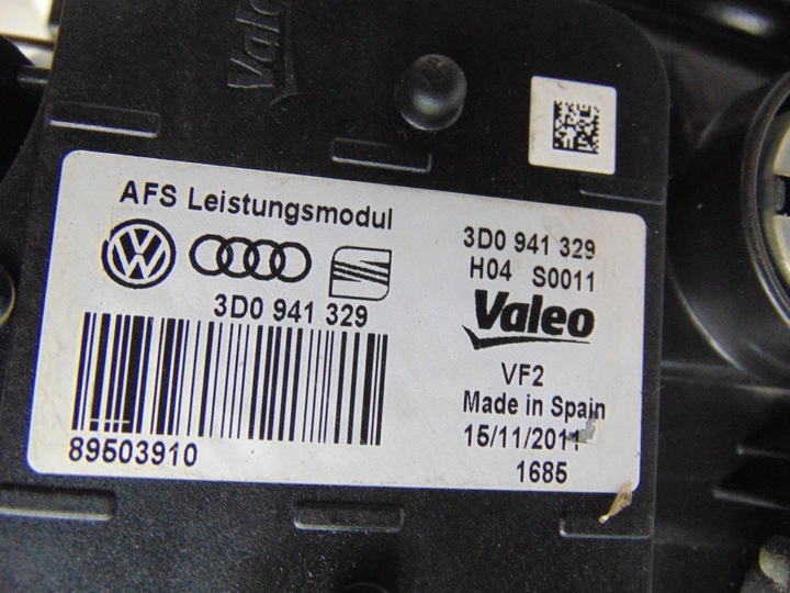 фото №14, Лампа правая перед bi ксенон vw passat b7 3ab941754 европа комплектная