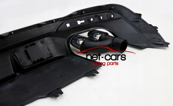 фото №10, Диффузор спойлер audi a4 b9 8w рестайлинг 20- наконечники чёрный sline s4