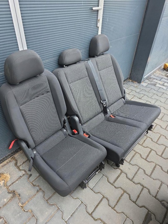 фото №6, Volkswagen caddy v 2k7 комплект сидений