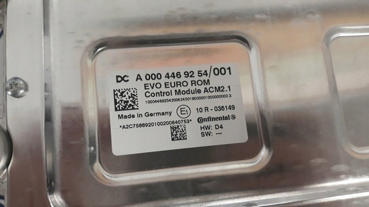 фото №3, Mb actros mp4 acm2.1 контроль unit a0004469254