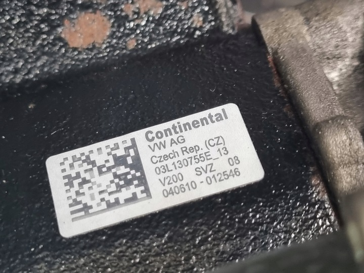 фото №14, Двигун комплект seat altea 1.6 tdi 90km ładnie palił cay cayb