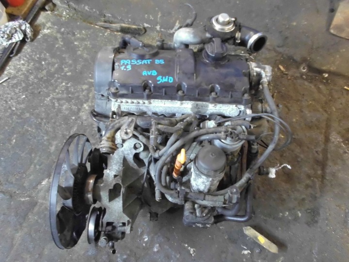 фото №1, Двигун vw passat b5 fl a4 b5 b6 superb 1.9 tdi avb