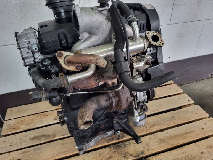 фото №11, Двигун комплектний турбіна система паливний 1.9 tdi 130ps asz ford galaxy mk1