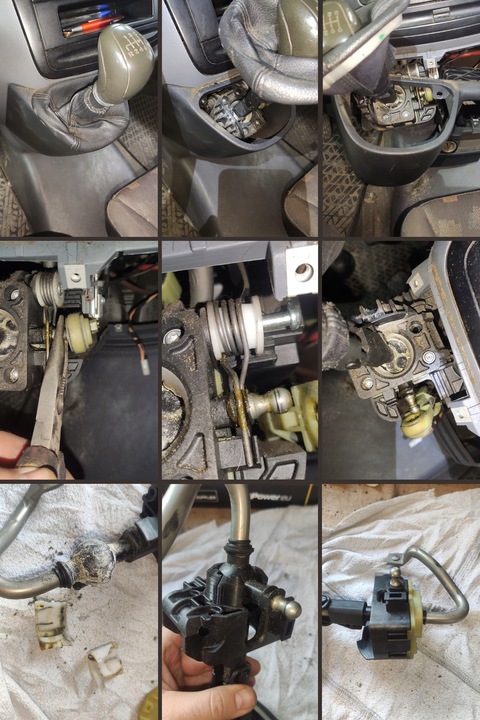 фото №8, Набір ремонтний втулка важіль перемикання передач зміни коробки передач mercedes vito viano w639