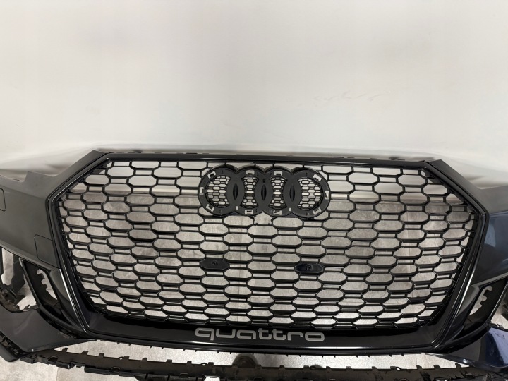 фото №8, Бампер передний з решётка audi rs4 b9 16-20 омыватель 6xpdc rs4 b9 передний рестайлинг