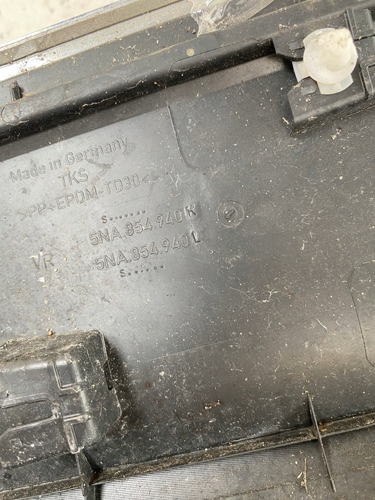 фото №11, Vw tiguan 2 ii 16- планка двері праві перед хром 5na854940k