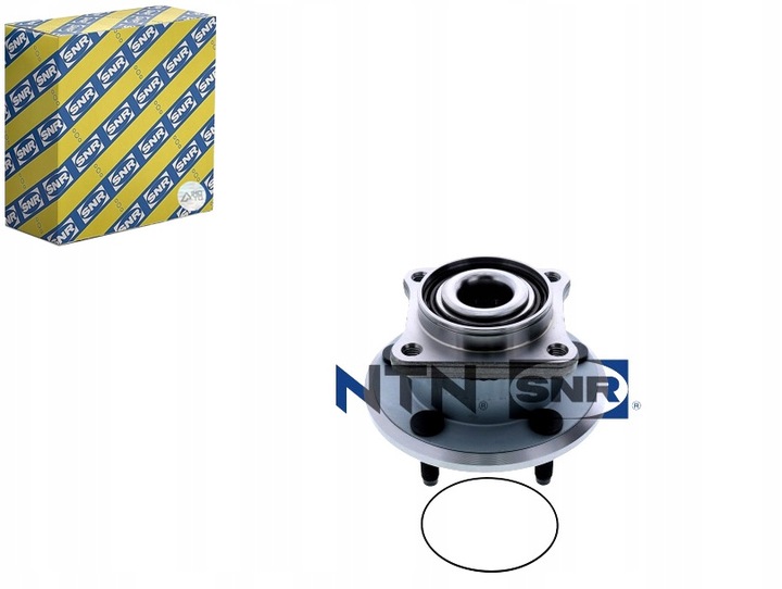 фото №1, Набор подшипник колёса з ступица зад jeep commander grand cherokee ii