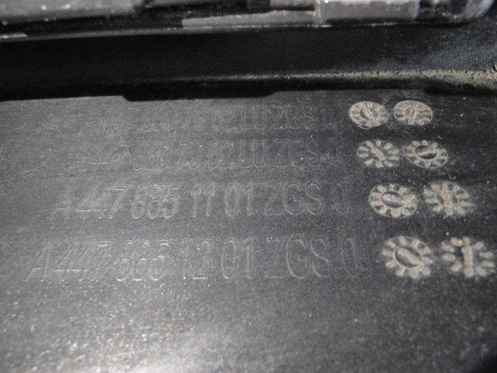 фото №9, Mercedes v w447 447 рестайлінг бампер задній pts na hak