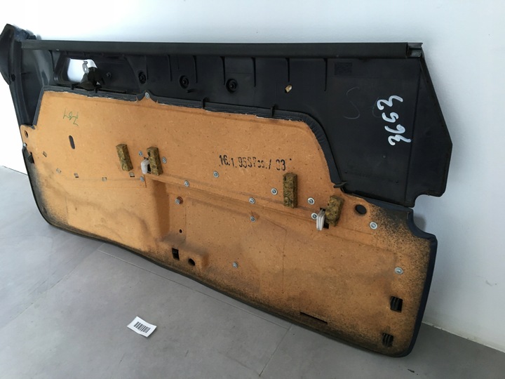 фото №15, Боковина двері лівий перед синій mercedes w124 c124 купе a124 cabrio