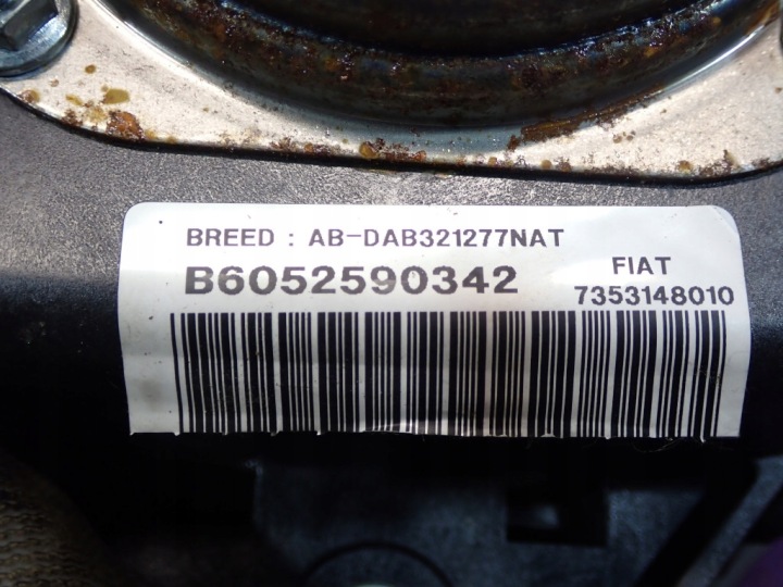 фото №5, Fiat multipla i 04-10 рестайлинг подушка подушка водителя 7353148010