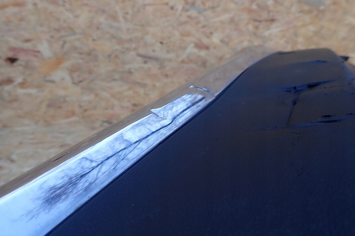 фото №10, Mercedes glc w253 спойлер бампера зад оригинал диффузор x253 хром