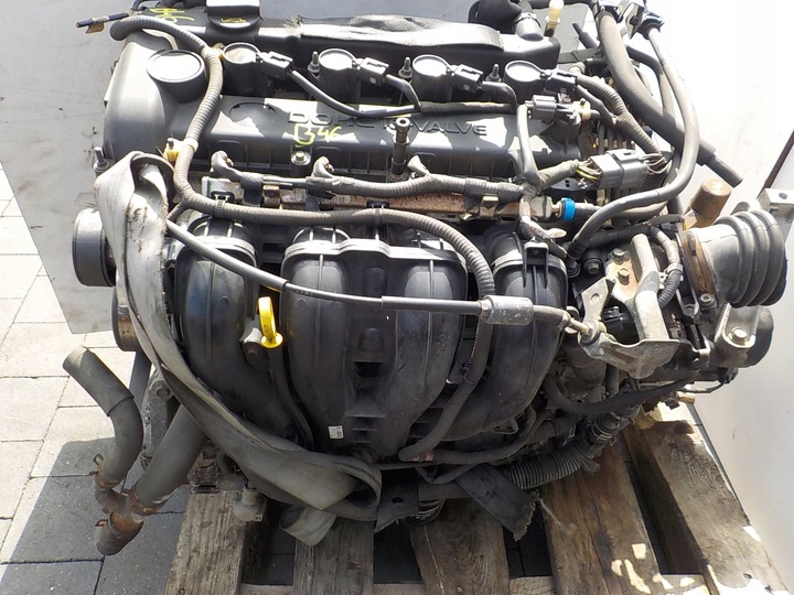 фото №7, Mazda 5 3 bk 06r 2.0 16v 150km двигатель lf комплектный