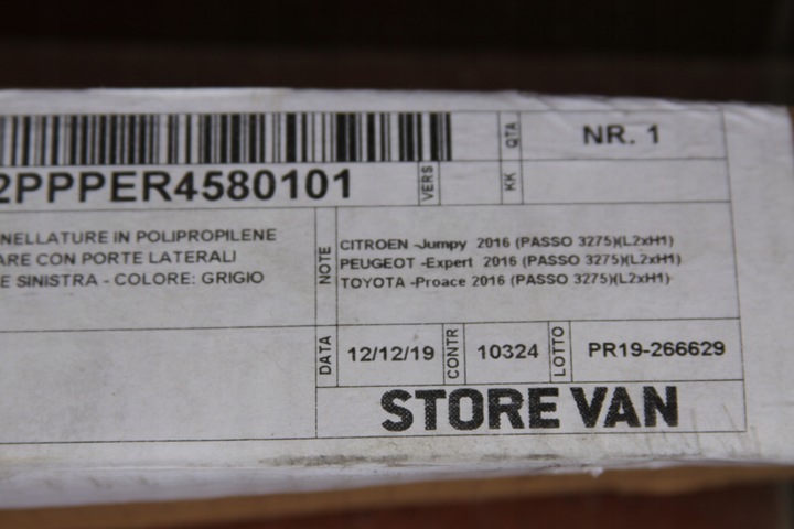 фото №6, Обшивки надстройка jumpy expert proace 2016- l2 blasz