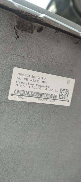 фото №9, Kia sportage 4 iv рестайлінг 18- бампер зад задній накладка оболонка ідеальний стан w колір