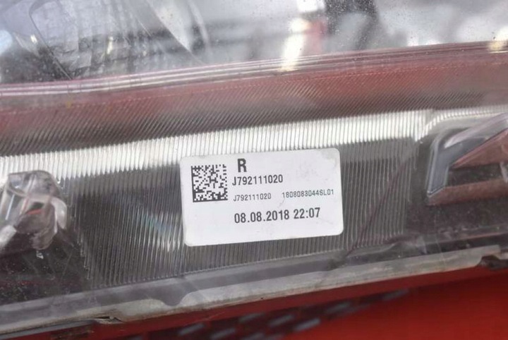 фото №6, Фара правые лампа перед линза eu 92102j7050 kia ceed 3 iii 18-20