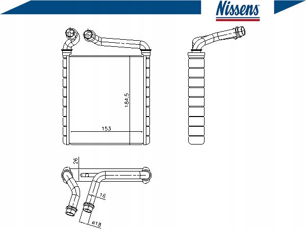 фото №2, Отопитель vw golf plus 1.6 fsi 5m1. 521