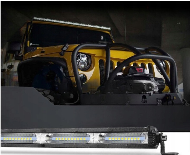 фото №9, Галоген фара рабочая освещение off-road 50cm led бар - 720w 12-24v dc