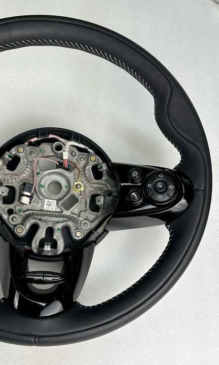 фото №6, Кермо mini cooper f55 f56 чорна шкіра сірий nić мультифункція 6234216