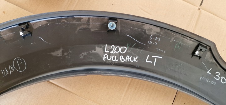 фото №8, Планка накладка крила l200 fullback ліва задня зад лівий