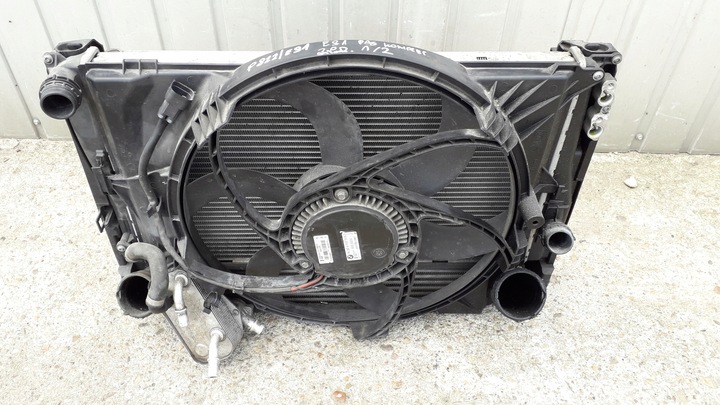 фото №13, Bmw 3 e90 e91 2,0d радиатор вентилятор охладитель kom