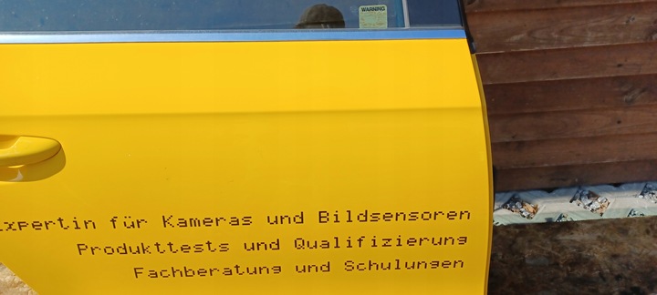 фото №8, Vw passat b6 универсал дверь задние правые зад жёлтые