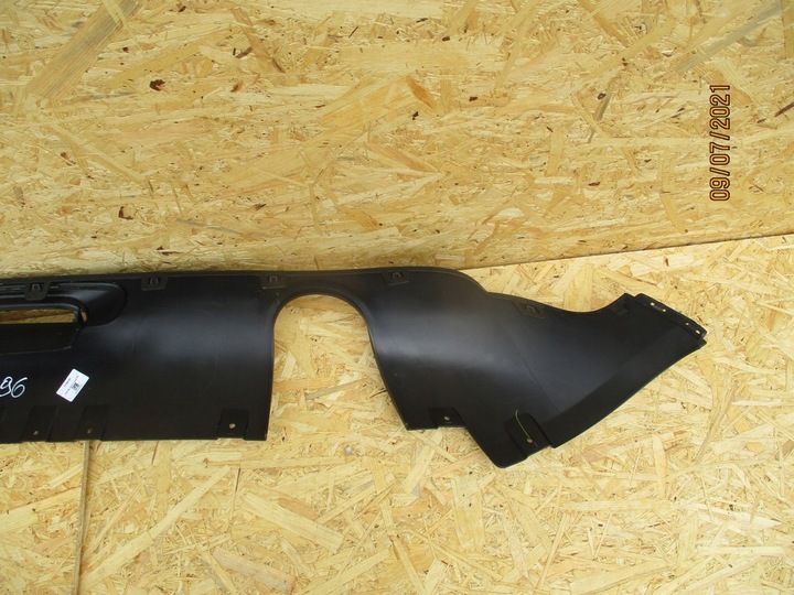 фото №8, Mini cooper f55 спойлер накладка бампер зад