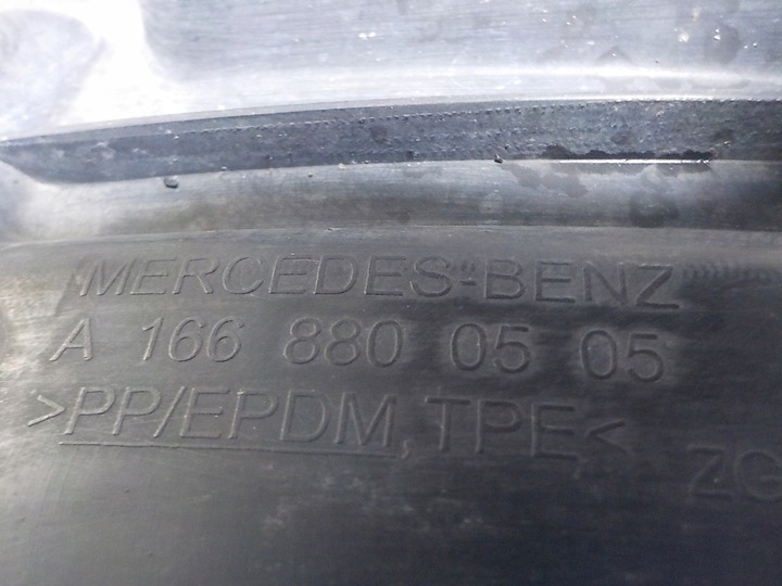 фото №7, Mercedes ml166 11-15 подкрылок левая a1668840722