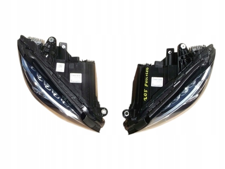 фото №8, Mercedes c w205 205 лампи повний led комплект ліва права голий