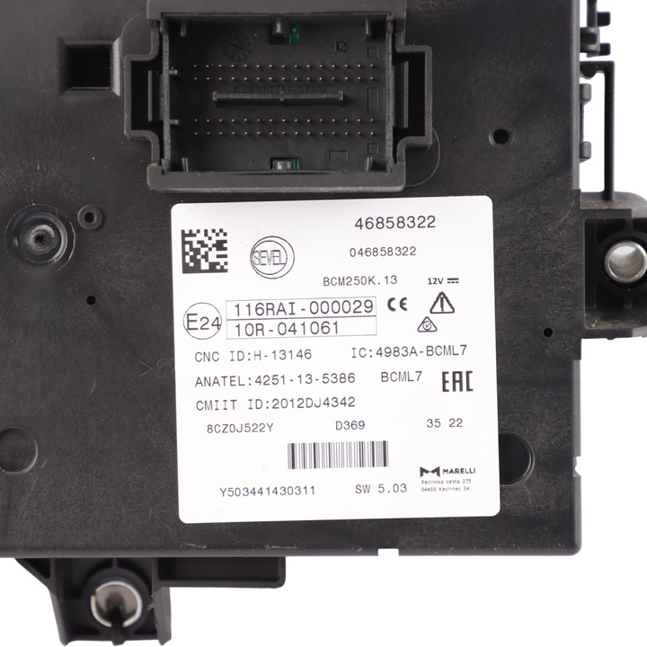 фото №10, Citroen jumper iii модуль bcm коробка предохранителей 46858322