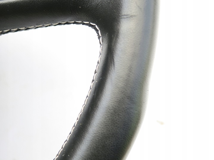 фото №10, Кермо шкіра чорна білий szwy audi a8 s8 d3