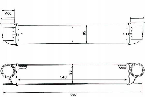 фото №2, Nrf интеркулер 17512247359 22473634 2247359 70400
