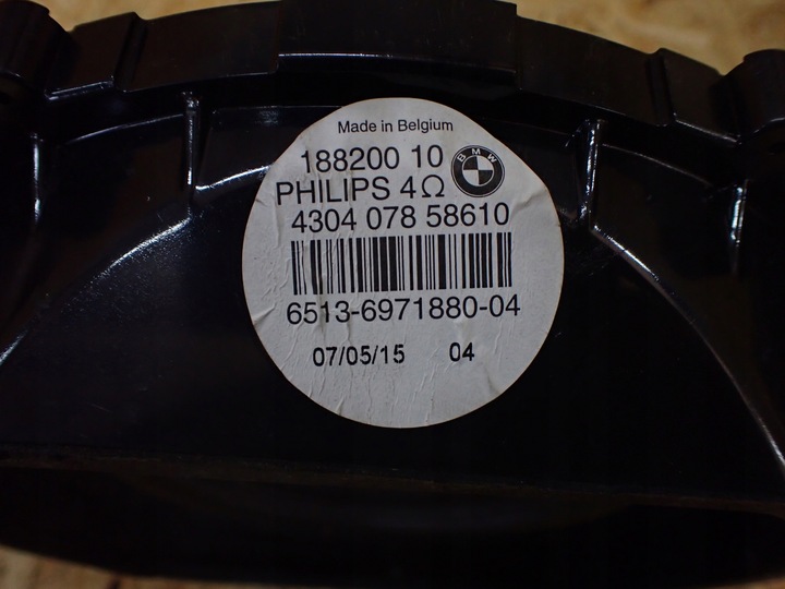 фото №11, Динамик низкочастотный правые переднее нижний bmw x5 e70 4304078