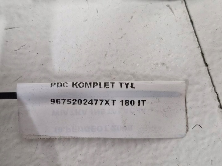 фото №7, Peugeot 2008 1 i жгут установка датчики парковка pdc зад комплект