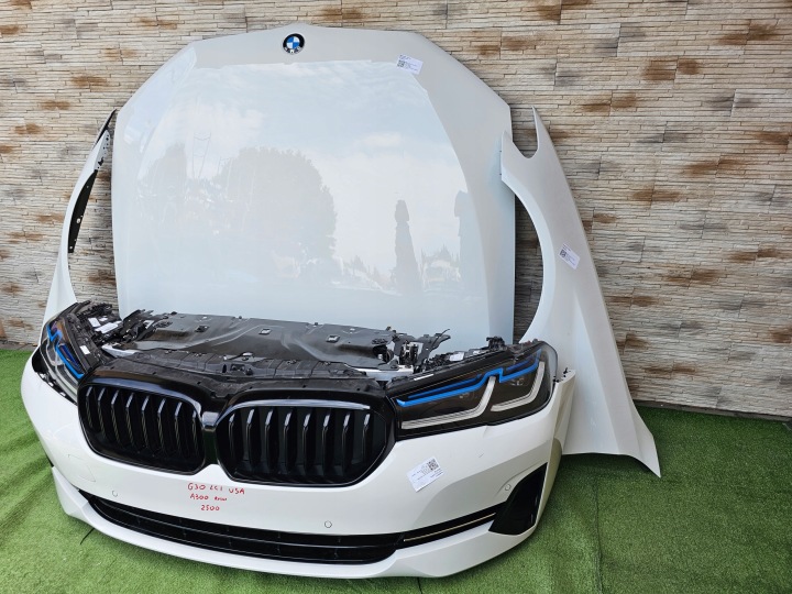 фото №5, Капот лампи pas крило бампер bmw 5 g30 lci a300