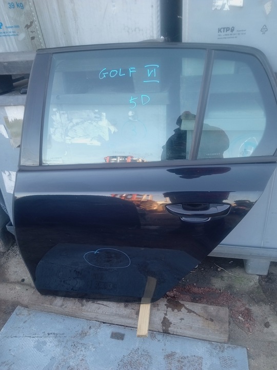 фото №1, Vw golf 6 vi 08-13r hb двері ліві зад