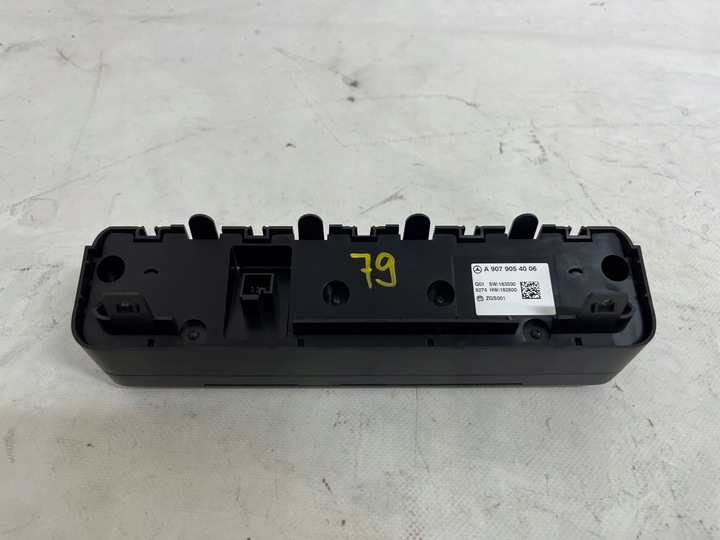 фото №9, Mercedes sprinter w907 w910 панель управление кондиционера обогрева воздуховод