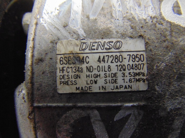 фото №14, Компрессор кондиционера toyota rav4 iv 2.2 d 447280-7950