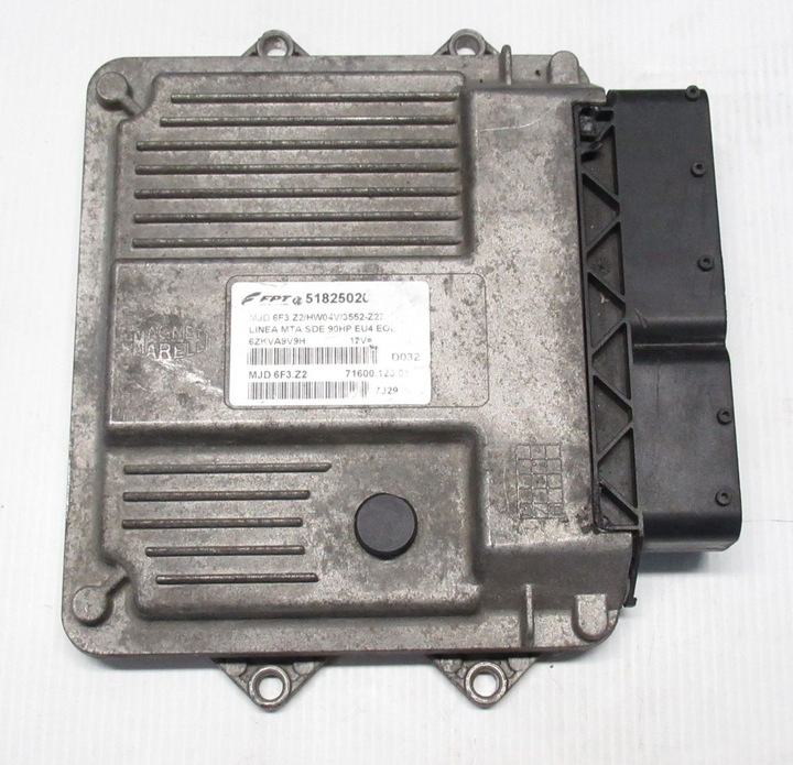 фото №1, Компьютер fiat linea 1.3 mjd 6f3.z2 wyzerowany выключенный чистый odnowiony