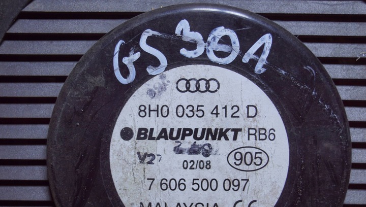 фото №12, Audi a4 b6 b7 cabrio динамік двері 8h0035412d gs301
