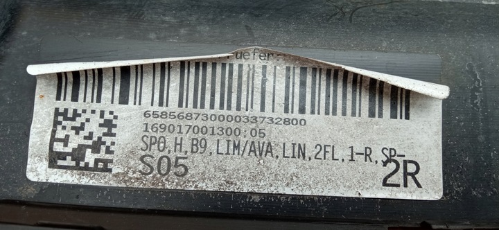 фото №11, Audi a4 b9 15- диффузор накладка спойлер бампера зад 8w0807521h