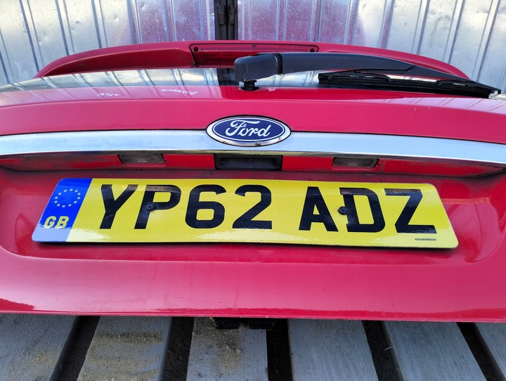 фото №14, Крышка багажника ford fiesta mk7 vii годы 2008-2012 красная 3d 3 дверь