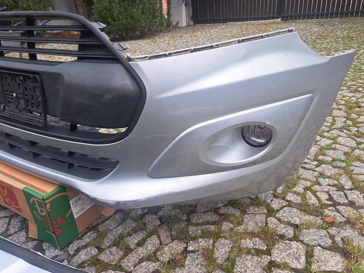 фото №13, Ford connect mk2 13-18 pas переднее бампер решётка радиатора замок лампы перед противотуманные фары