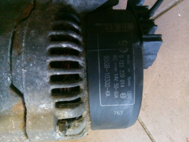 фото №3, Генератор ford scorpio mk ii 2 2.0 2.3 0123320014